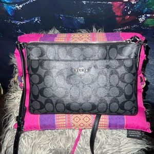 Coach crossbody purse black